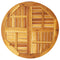 vidaXL Table Top Ø80x2.2 cm Round Solid Wood Acacia