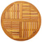 vidaXL Table Top Ø90x2.2 cm Round Solid Wood Acacia
