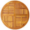 vidaXL Table Top Ø90x2.2 cm Round Solid Wood Acacia
