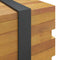 vidaXL Coffee Table 110x45x35 cm Solid Wood Teak