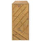 vidaXL Console Table 110x35x75 cm Solid Wood Teak