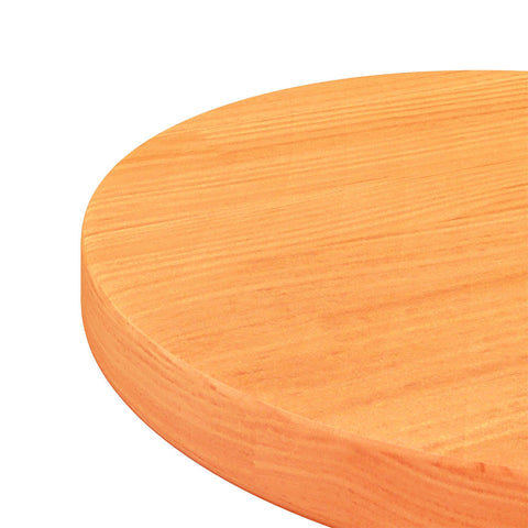 vidaXL Table Top Round Wax Brown Ø30x2.5 cm Solid Wood Pine