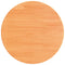 vidaXL Table Top Round Wax Brown Ø70x2.5 cm Solid Wood Pine