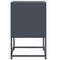 vidaXL Bedside Cabinets 2 pcs Anthracite 36x39x60.5 cm Steel