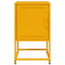 vidaXL Bedside Cabinets 2 pcs Mustard Yellow 36x39x60.5 cm Steel