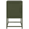 vidaXL Bedside Cabinets 2 pcs Olive Green 36x39x60.5 cm Steel