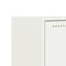 vidaXL Bedside Cabinet White 36x39x60.5 cm Steel