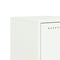 vidaXL Bedside Cabinets 2 pcs White 36x39x60.5 cm Steel