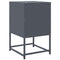vidaXL Bedside Cabinets 2 pcs Anthracite 36x39x60.5 cm Steel
