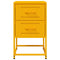 vidaXL Bedside Cabinets 2 pcs Mustard Yellow 36x39x60.5 cm Steel