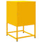 vidaXL Bedside Cabinets 2 pcs Mustard Yellow 36x39x60.5 cm Steel