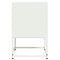 vidaXL Bedside Cabinets 2 pcs White 36x39x60.5 cm Steel