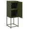 vidaXL Highboard Olive Green 36x39x107 cm Steel