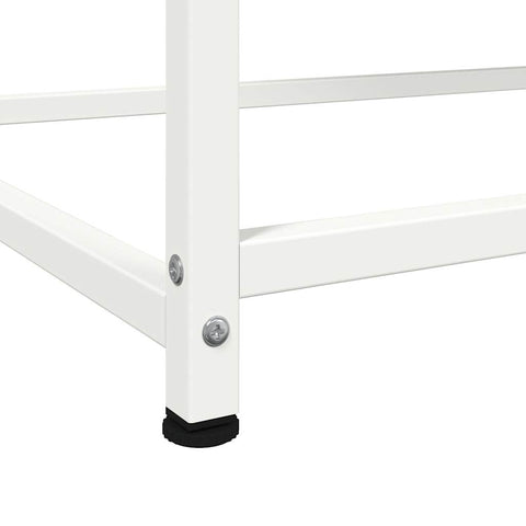 vidaXL Highboard White 100.5x39x107 cm Steel