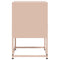 vidaXL Bedside Cabinets 2 pcs Pink 36x39x60.5 cm Steel