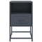 vidaXL Bedside Cabinets 2 pcs Anthracite 36x39x60.5 cm Steel