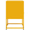 vidaXL Bedside Cabinet Mustard Yellow 36x39x60.5 cm Steel