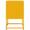 vidaXL Bedside Cabinets 2 pcs Mustard Yellow 36x39x60.5 cm Steel