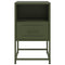 vidaXL Bedside Cabinets 2 pcs Olive Green 36x39x60.5 cm Steel