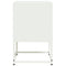 vidaXL Bedside Cabinets 2 pcs White 36x39x60.5 cm Steel