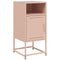 vidaXL Bedside Cabinets 2 pcs Pink 36x39x78 cm Steel