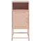 vidaXL Bedside Cabinets 2 pcs Pink 36x39x78 cm Steel