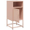 vidaXL Bedside Cabinets 2 pcs Pink 36x39x78 cm Steel