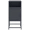 vidaXL Bedside Cabinet Anthracite 36x39x78 cm Steel