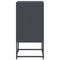 vidaXL Bedside Cabinet Anthracite 36x39x78 cm Steel