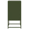 vidaXL Bedside Cabinets 2 pcs Olive Green 36x39x78 cm Steel
