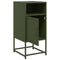 vidaXL Bedside Cabinets 2 pcs Olive Green 36x39x78 cm Steel