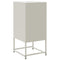 vidaXL Bedside Cabinet White 36x39x78 cm Steel