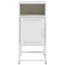vidaXL Bedside Cabinets 2 pcs White 36x39x78 cm Steel