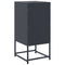 vidaXL Bedside Cabinets 2 pcs Anthracite 36x39x78 cm Steel
