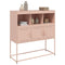 vidaXL Sideboard Pink 100.5x39x107 cm Steel