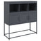 vidaXL Sideboard Anthracite 100.5x39x107 cm Steel
