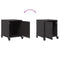 vidaXL Bedside Cabinets 2 pcs Black 36x39x43.5 cm Steel