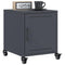 vidaXL Bedside Cabinets 2 pcs Anthracite 36x39x43.5 cm Steel