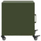 vidaXL Bedside Cabinet Olive Green 36x39x43.5 cm Steel
