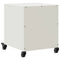 vidaXL Bedside Cabinets 2 pcs White 36x39x43.5 cm Steel