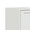 vidaXL Bedside Cabinets 2 pcs White 36x39x43.5 cm Steel