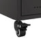 vidaXL Bedside Cabinet Black 36x39x43.5 cm Steel