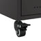 vidaXL Bedside Cabinets 2 pcs Black 36x39x43.5 cm Steel