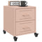 vidaXL Bedside Cabinets 2 pcs Pink 36x39x43.5 cm Steel