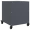 vidaXL Bedside Cabinet Anthracite 36x39x43.5 cm Steel