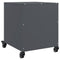 vidaXL Bedside Cabinets 2 pcs Anthracite 36x39x43.5 cm Steel