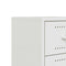 vidaXL Bedside Cabinets 2 pcs White 36x39x43.5 cm Steel