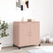 vidaXL Sideboard Pink 68x39x72 cm Steel