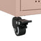 vidaXL Sideboard Pink 68x39x72 cm Steel