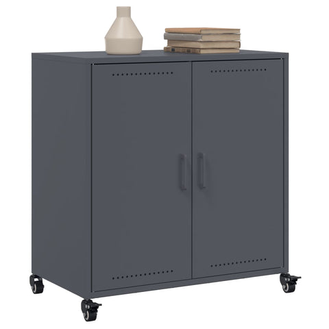 vidaXL Sideboard Anthracite 68x39x72 cm Steel